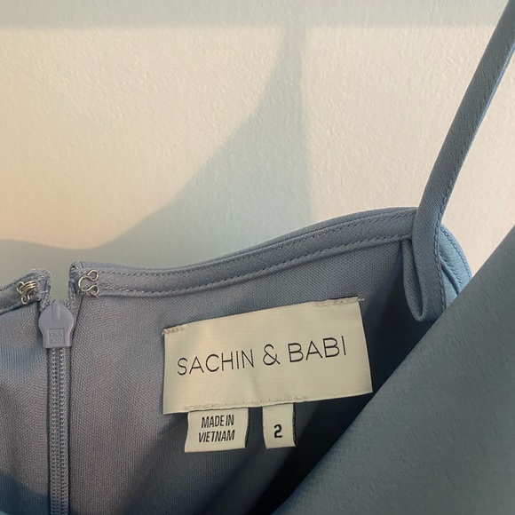 BHLDN Cali Satin Cowl-Neck Midi Slip Dress - Picture 5 of 6